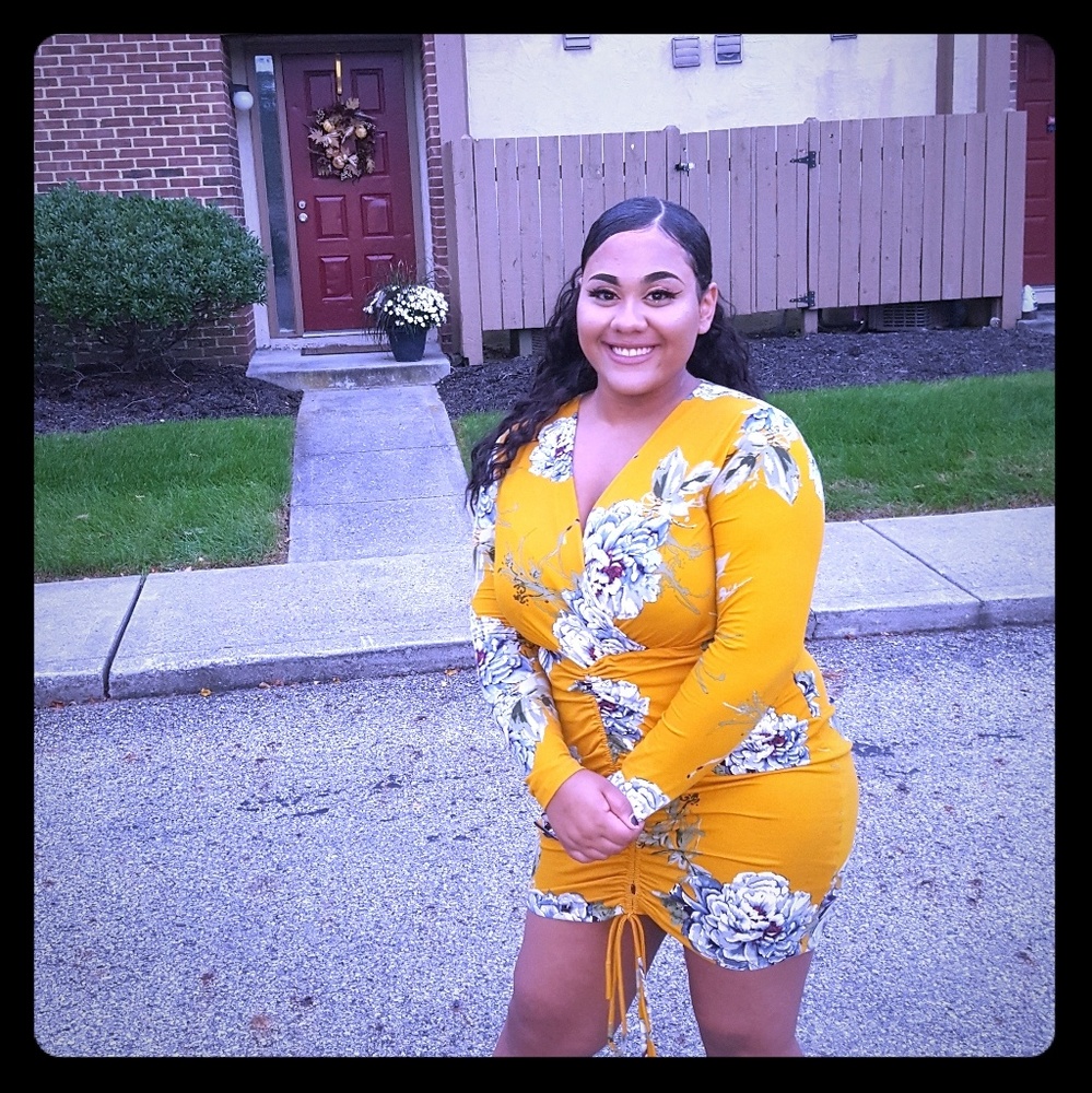 Yellow dress